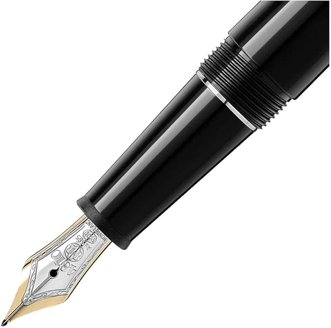 MONTBLANC Fountain Pen Meisterstück Platinum Line #P145 Classic F