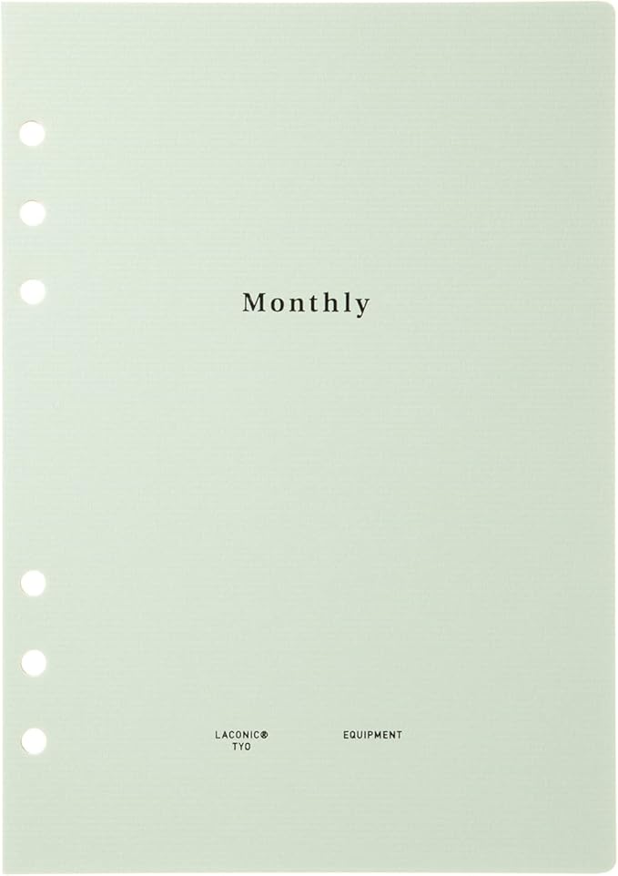 Laconic LGF21-45 Notebook Refills A5 Monthly Date Free Style Notebook