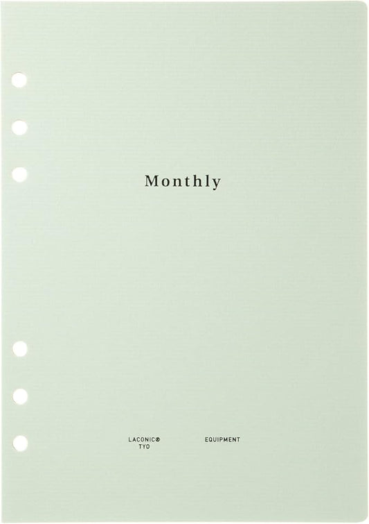 Laconic LGF21-45 Notebook Refills A5 Monthly Date Free Style Notebook