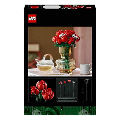 LEGO Icons Bouquet of Roses Building Set 10328 (822 Pieces)
