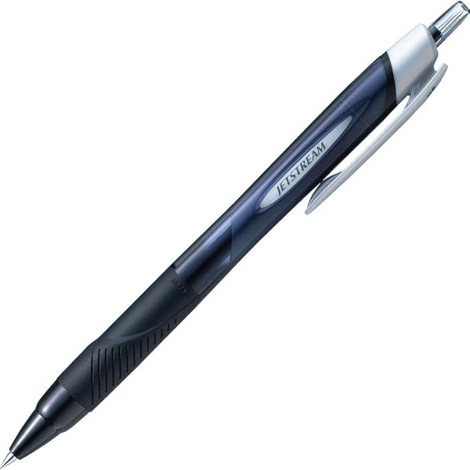 uni Mitsubishi Pencil Jetstream Oil-Based Ballpoint Pen, 0.38mm, Black, Easy to Write, SXN-150-38.24