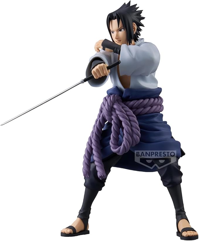 Banpresto Naruto Shippuden Uchiha Sasuke Grandista Figure