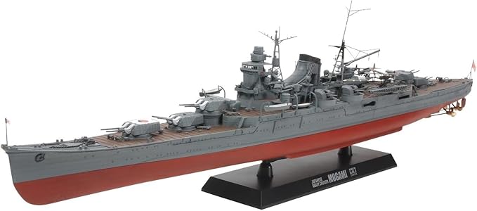Tamiya 1/350 Ship Series No. 23 Japanese Navy Heavy Cruiser Mogami Plastic Model 78023