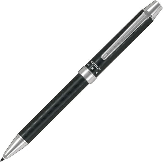 Pilot Multi-function Ballpoint Pen 2+1 EVOLT BTHE-150R-HB Herringbone Black