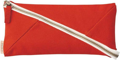 Lihit Lab A7901-5 HINEMO Wide Open Pen Pouch, Large, Yellow