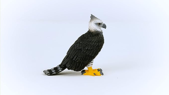 Schleich Wild Life, Wild Rainforest Jungle Animal Toys for Boys and Girls, Harpy Eagle Toy Bird Figurine, Ages 3+