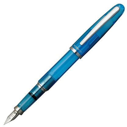 Platinum Nian brush balance fountain pen Crystal Blue in character PGB3000A # 58-3
