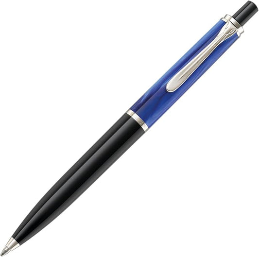 Pelikan K205 Ballpoint Pen, Oil-based, Marble Blue, Classic