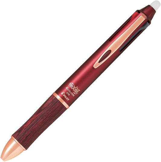 Pilot Composite Writing Instrument Ballpoint Pen Black 0 5mm Red Blue Green Frixion Ball 4 05 Wood lkfb 3 sef bold bo