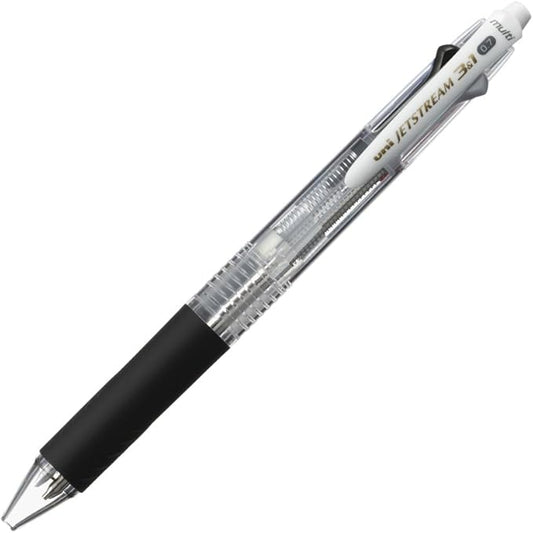 Uni Mitsubishi Pencil Multi-Function Pen Jetstream 3&1 0.7 Transparent Easy to Write MSXE460007.T