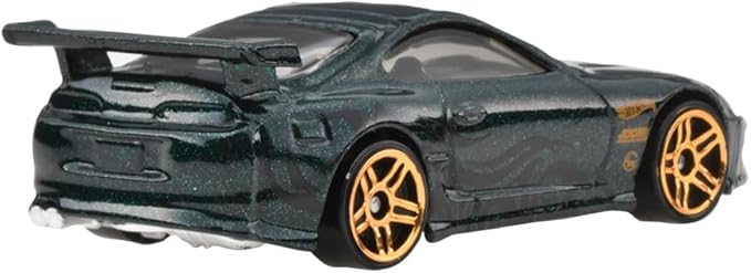 Hot Wheels HXR24 Basic Car Toyota Supra Vehicle Toy Mini Car  Color Green