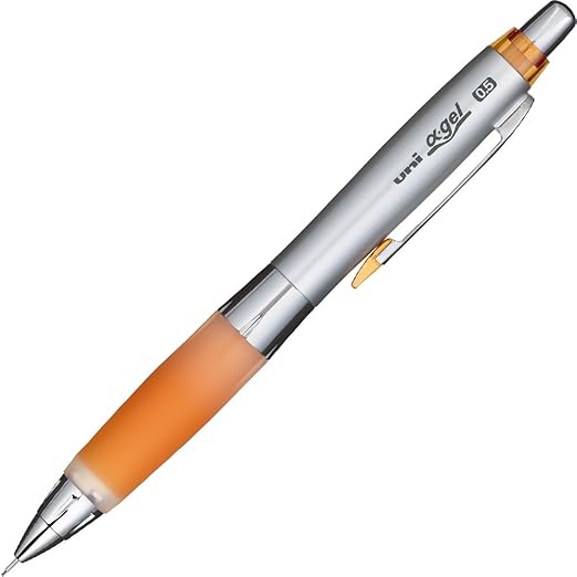 Uni Alpha-Gel Shaker Mechanical Pencil - Orange/Soft Grip 0.5mm (M5617GG1P.4)