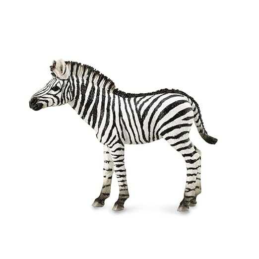 Collecta  Zebra Foal Animal Figure, 3Y+