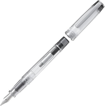 PILOT PFPR1TBCM Prera Fountain Pen, Color Discount, CM, Calligraphy, Transparent Black