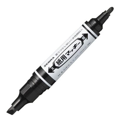 Zebra Dual Tip Paper Marker, Mackee for Paper, Water Base In