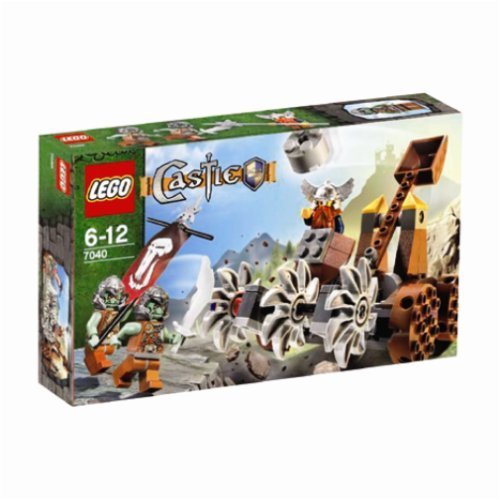 Lego Castle Dwarf warrior vs Death Warriors 7040
