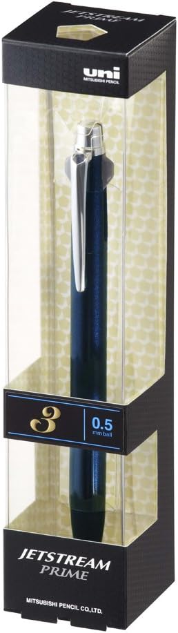 Uni MITSUBISHI Jetstream Prime, 0.2 inch (0.5 mm), darknavy