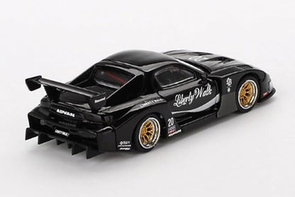 MINI GT Mazda RX-7 LB-Super Silhouette Liberty Walk, Black (Right Handle) Finished Product