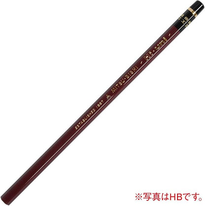 Uni Mitsubishi Pencil HU2B Hi-Uni 2B, 1 Dozen Pencils