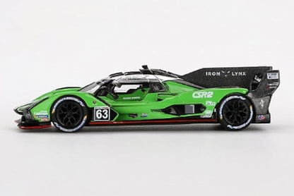 MINI GT 1/64 Lamborghini SC63 IMSA Sebring 12 Hour 2024#63 Iron Lynx Finished Product