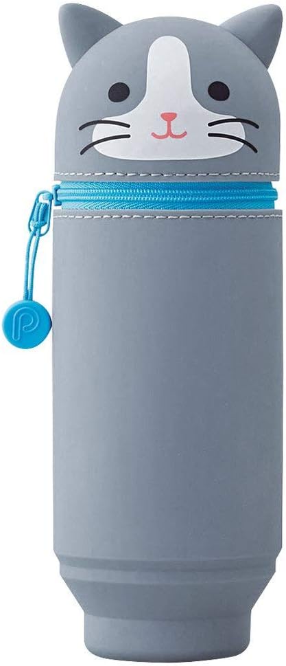 Lihit Lab A7714-10 Stand Pen Case BIG PuniLab Penguin