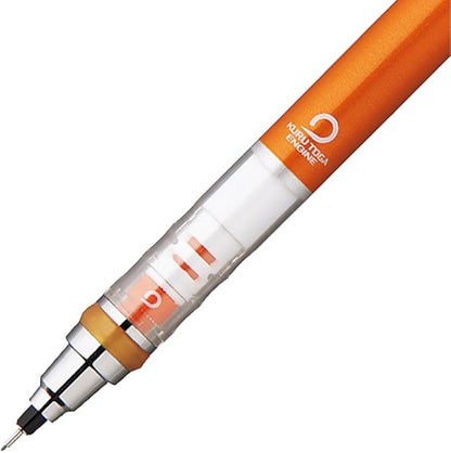 Uni Mitsubishi Mechanical Pencil Uni Kuru Toga Standard Model 0.02 Inch (0.5 mm), Orange