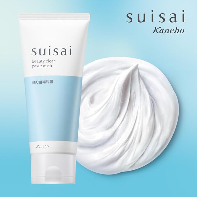 Suisai Beauty Clear Paste Wash, Set 1, Clear Green Floral Scent, Enzyme Kneaded Face, Pores, Clear Moisture Ingredients, Beauty Moisturizing Ingredients, Face Wash