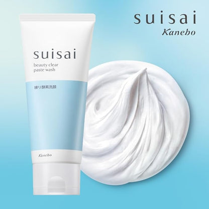 Suisai Beauty Clear Paste Wash, Set 1, Clear Green Floral Scent, Enzyme Kneaded Face, Pores, Clear Moisture Ingredients, Beauty Moisturizing Ingredients, Face Wash