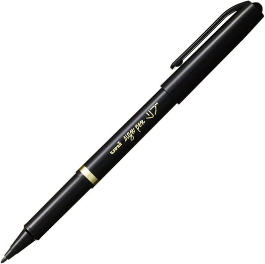 Uni Mitsubishi Pencil Water-Based Ribbed Fine Point MYT7.24 Black 10 Pieces