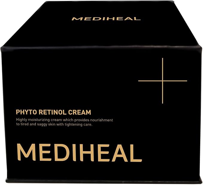 Mediheal Phitretinol Cream, 1.7 fl oz (50 ml), Plant-derived and Natural Retinol Synergies with Pure Retinol