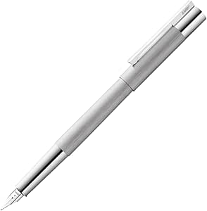 LAMY  Fountain Pen EF Extra Fine Scala Stainless Steel L51-EF