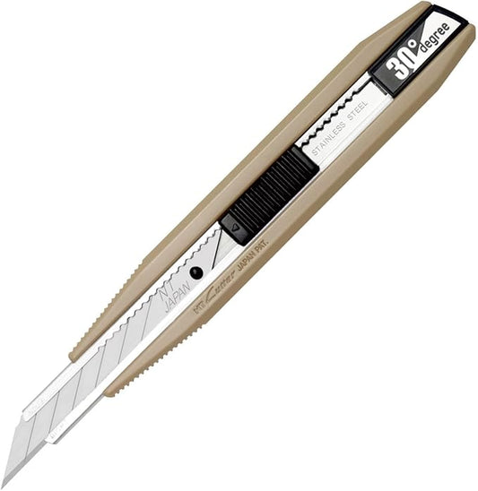 NT AR30D-WB Wide Body x Delicate 30° Blade Mounted Cutter Wood Beige