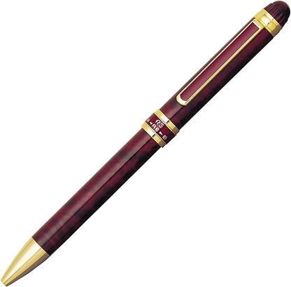 Platinum 3 features sharp writing ballpoint pen + black Marble MWB3000RN # 1 Nian Brush