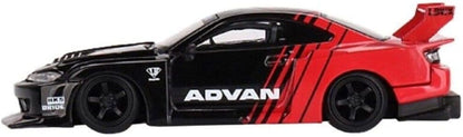 MINI GT 1/64 Nissan Silvia (S15) LB-Super Silhouette SILVIA ADVAN (Right Handle) Finished Product