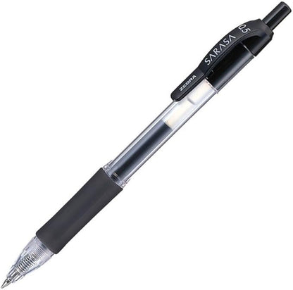 Zebra Sarasa Gel Ballpoint Pen 0.5 Black 10 pcs B-JJ3-BK
