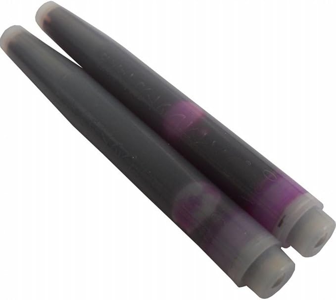 Platinum Cartridge Ink, Pack of 2, Violet for Fountain Pen and Fountain Pen 4280289