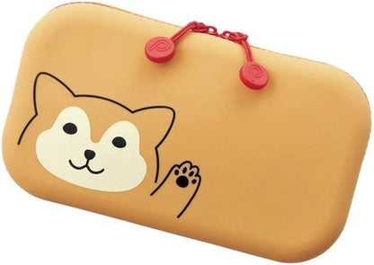 Lihit Lab Fastener Pouch Punilabo A7716-3 Kuroneko