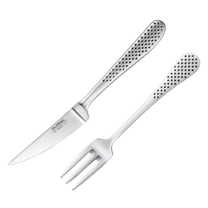 Global Steak Knife and Fork Set GTJ-01
