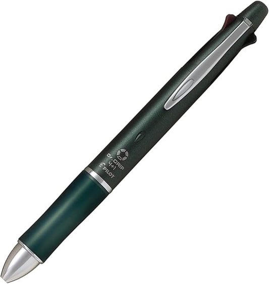 PILOT Pilot Doctor Grip 4+1 0.5mm PBKHDF1SEF-B Black (Ash Metal Olive)