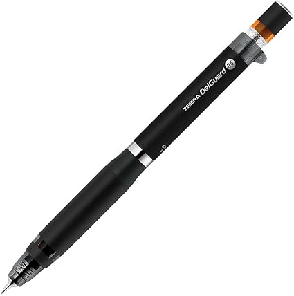 Zebra Mechanical Pencil, Del Guard Type ER, 0.5mm, Silver (P-MA88-S)