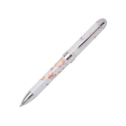Sailor Ballpen  2 Color + Sharpener Elegant Maki-e Weeping Cherry Blossom White 16-0344-210