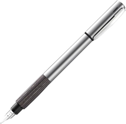 LAMY L96KW-EF Fountain Pen, Accent AL, Wood-Like Grip