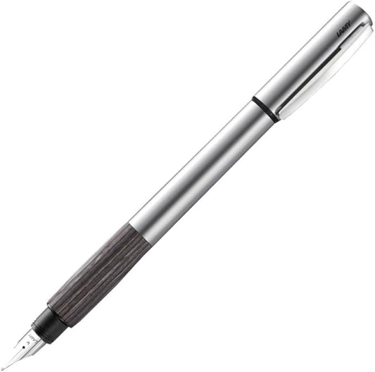 LAMY L96KW-EF Fountain Pen, Accent AL, Wood-Like Grip