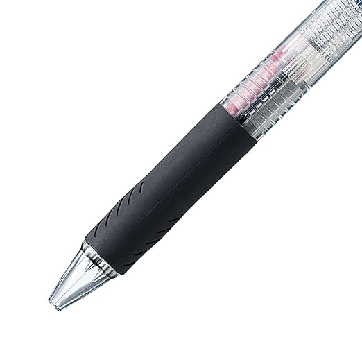 Uni Ballpoint Pen Jetstream 3 Color Black, Red, Blue Ink 0.38mm, Transparent (SXE340038.T)
