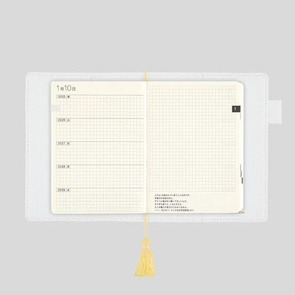 Hobonichi 2025 Iyo Okumi / Almost Nichi 5 Year Notebook Gift Set haconiwa (2025-2029) [A6 Size]