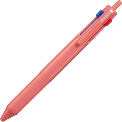 uni Mitsubishi Pencil SXE350705.35 Tri-Color Ballpoint Pen Jet Stream 0.5 Very Pink Easy Writing