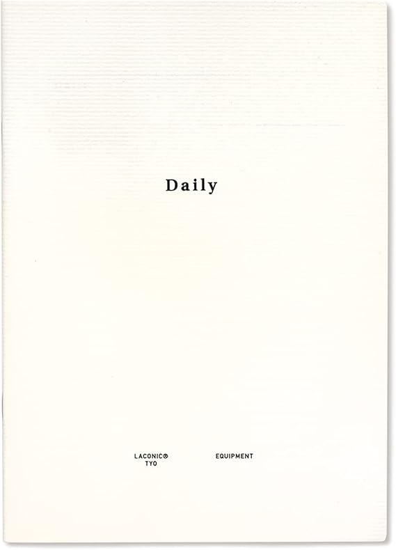 Laconic LGF03-36 Notebook A5 Daily Date Free Style Notebook