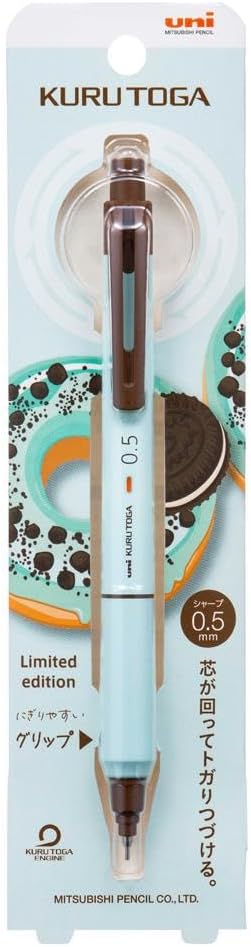 KURU TOGA KS Model Donut Color Mechanical Pencil Chocolate Mint M5KS1P.CCM [0.5mm]