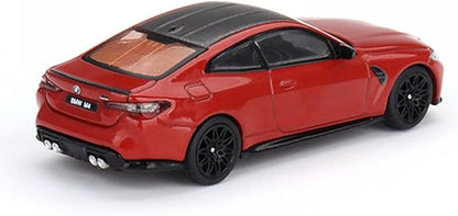 MINI GT 1/64 BMW M4 Competition (G82) Toronto Red Metallic Right Handle, Finished