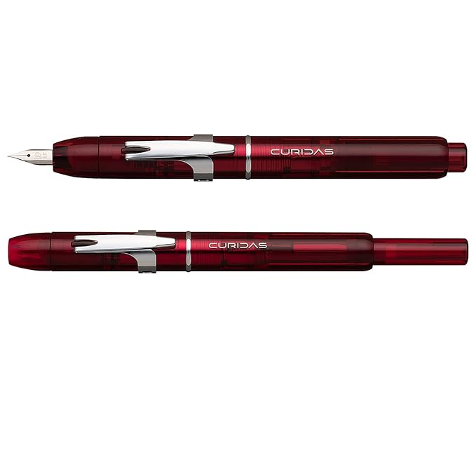 Platinum , Fountain Pen - Curidas. (Gran Red, Medium)
